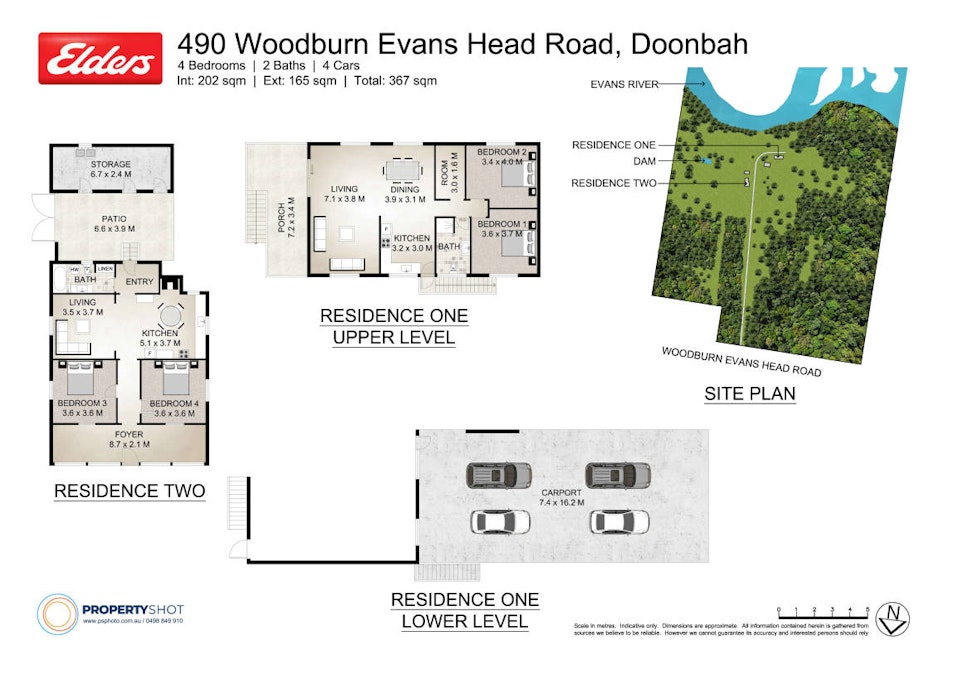 490 Woodburn Evans Head Road, Doonbah, NSW, 2473 - Floorplan 1