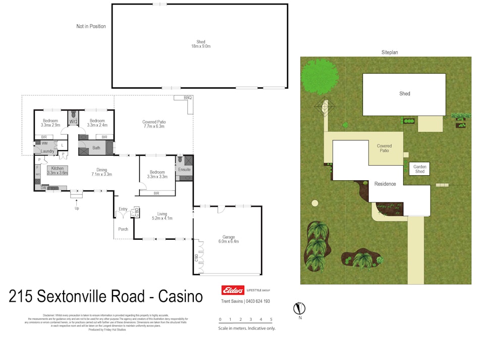 215 Sextonville Road, Casino, NSW, 2470 - Floorplan 1