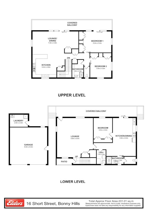 16 Short Street, Bonny Hills, NSW, 2445 - Floorplan 1