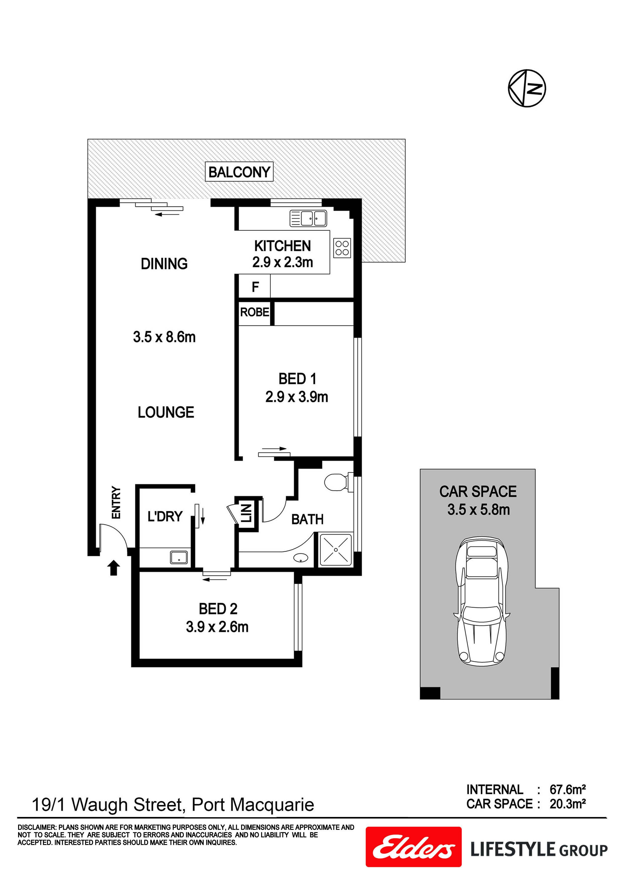 19/1 Waugh Street, Port Macquarie, NSW, 2444 Sold Elders Real