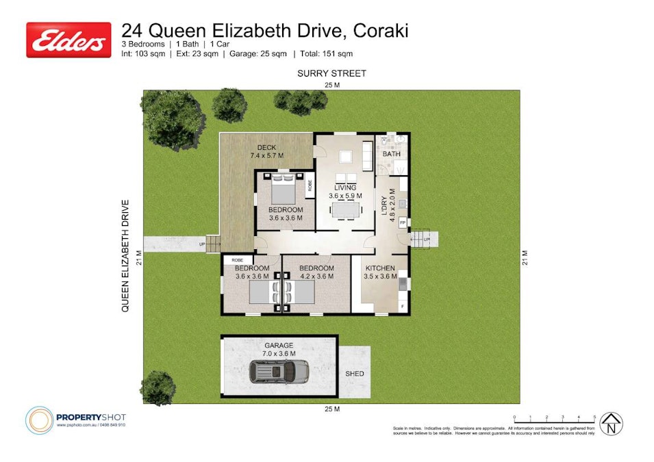 24 Queen Elizabeth Drive, Coraki, NSW, 2471 - Floorplan 1