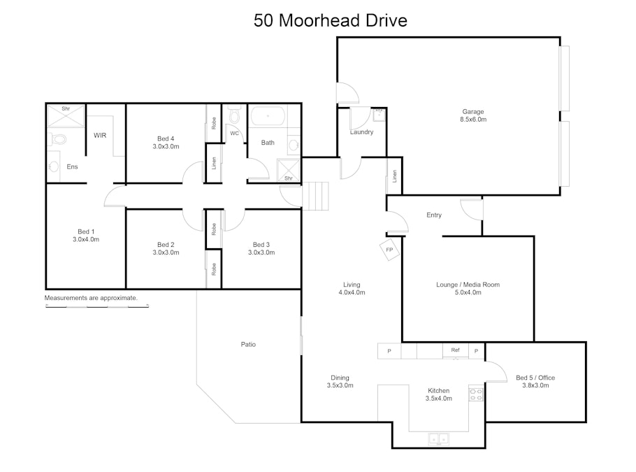 50 Moorhead Drive, South Grafton, NSW, 2460 - Floorplan 1