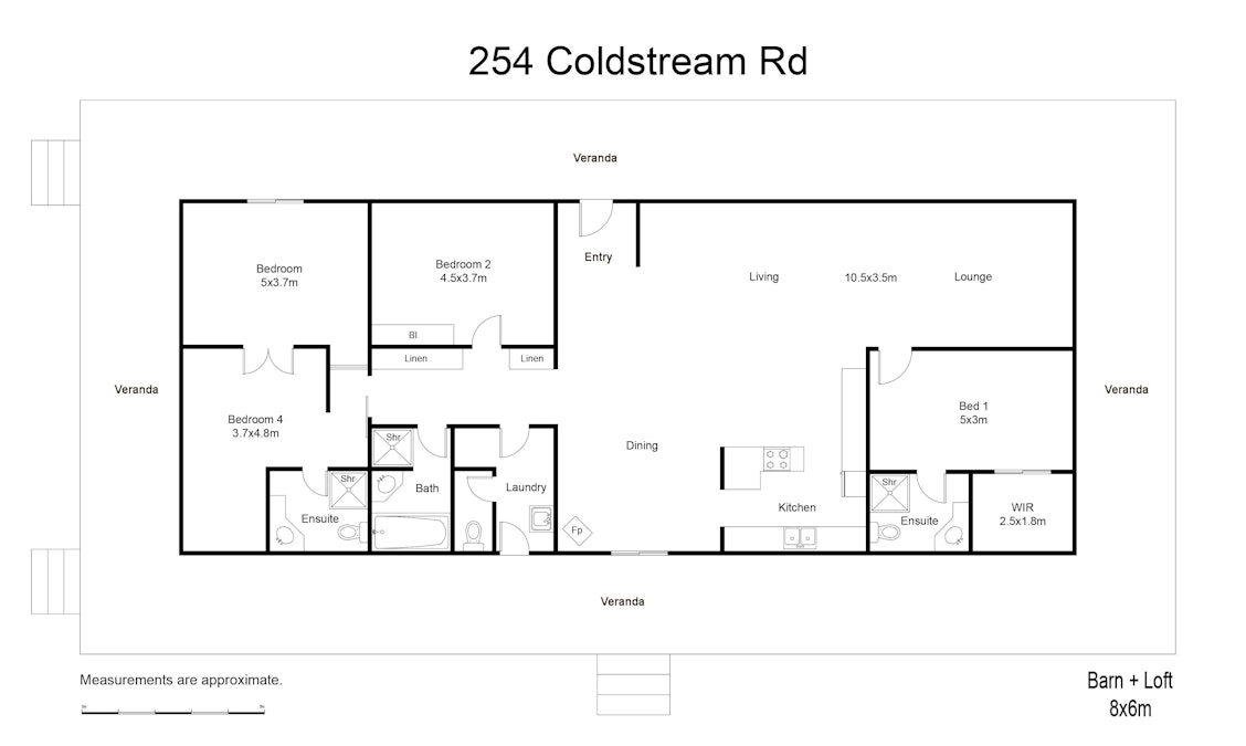 254 Coldstream Road, Tyndale, NSW, 2460 - Floorplan 1
