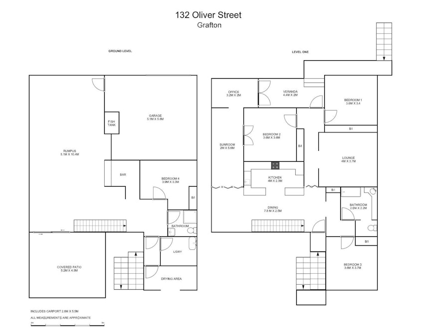 132 Oliver Street, Grafton, NSW, 2460 - Floorplan 1