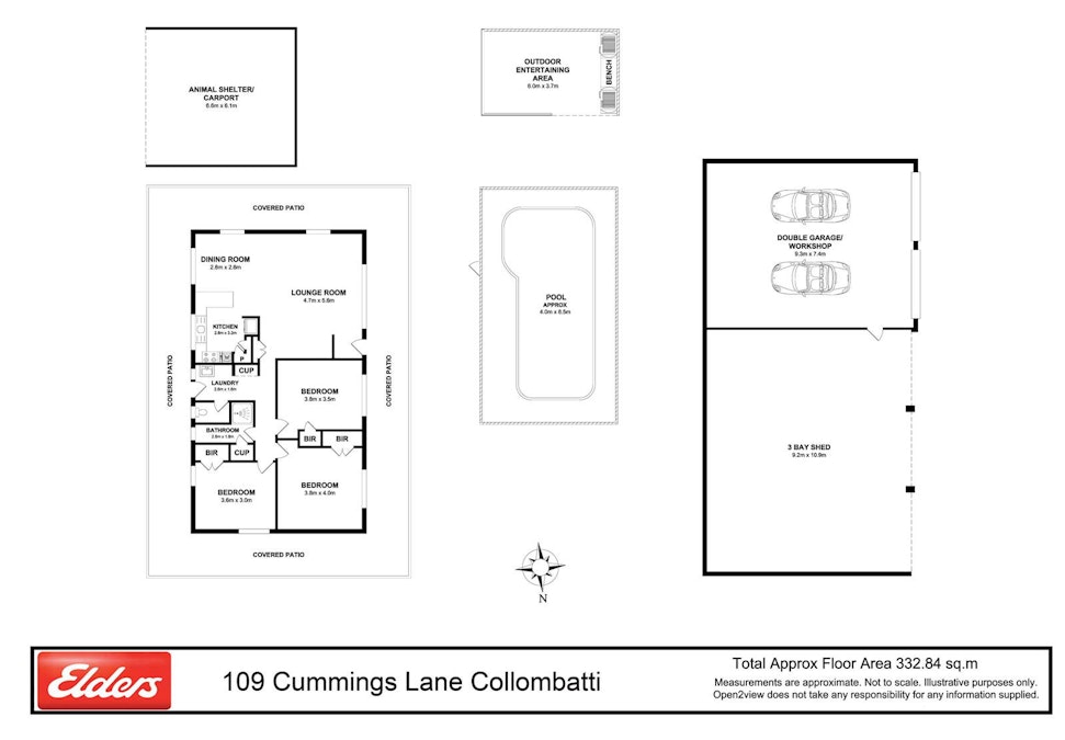 109 Cummings Lane, Collombatti, NSW, 2440 - Floorplan 1