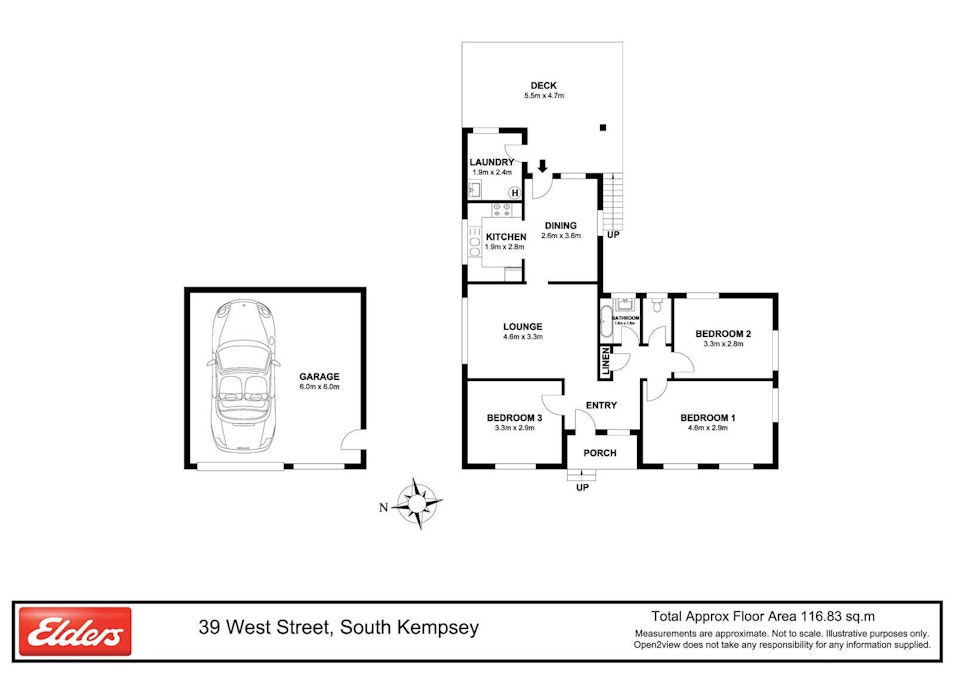 39 West Street, South Kempsey, NSW, 2440 - Floorplan 1