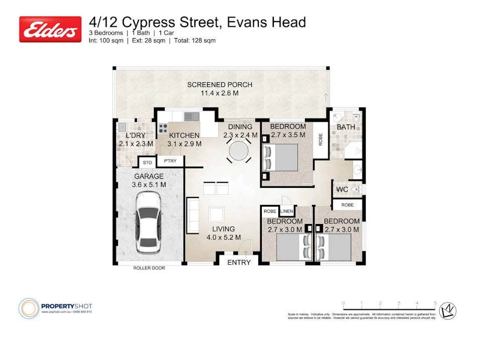 4/12 Cypress Street, Evans Head, NSW, 2473 - Floorplan 1
