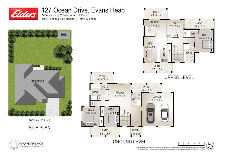 127 Ocean Drive, Evans Head, NSW, 2473 - Floorplan 1