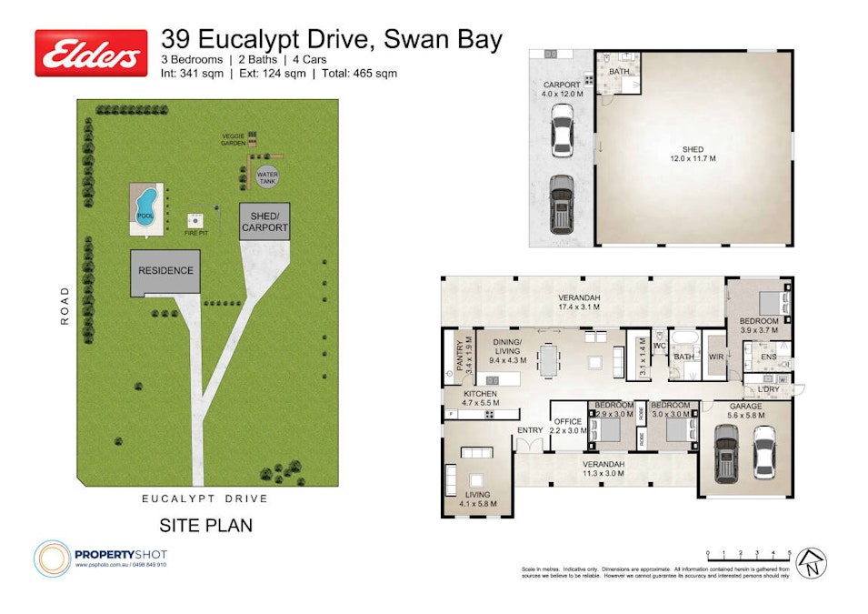 39 Eucalypt Drive, Swan Bay, NSW, 2471 - Floorplan 1