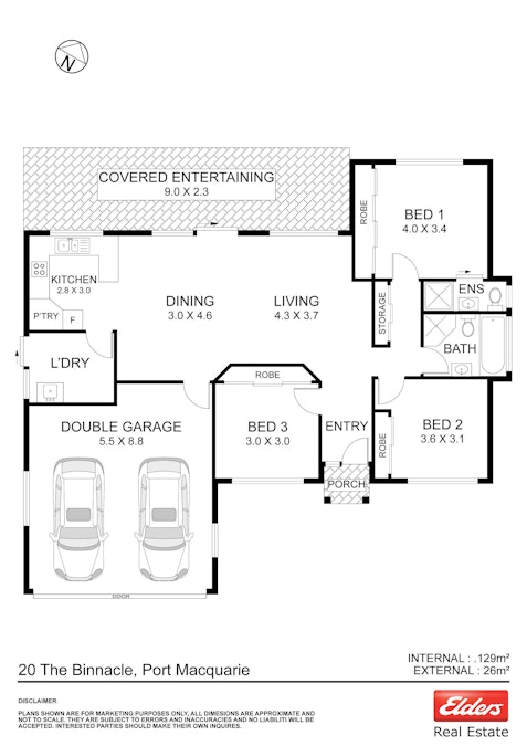 20 The Binnacle , Port Macquarie, NSW, 2444 - Floorplan 1