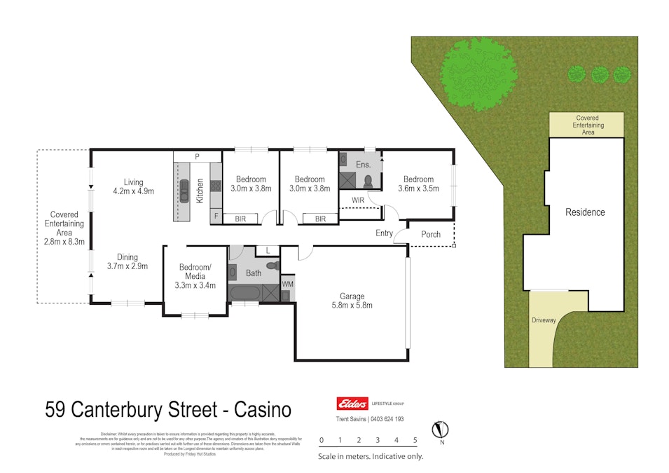 59 Canterbury Street, Casino, NSW, 2470 - Floorplan 1