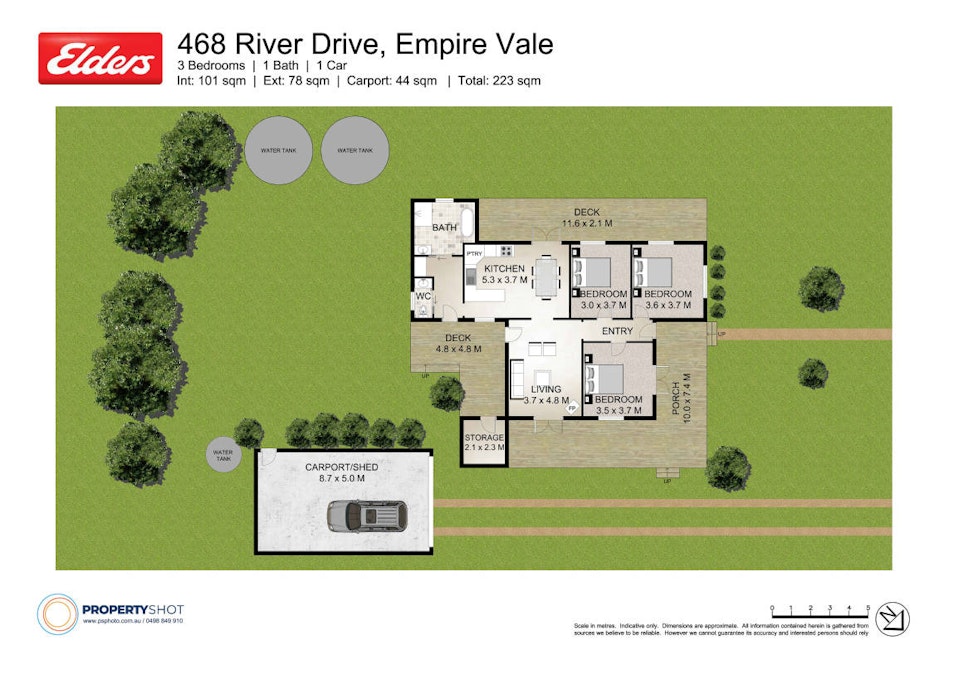 486 River Drive, Empire Vale, NSW, 2478 - Floorplan 1