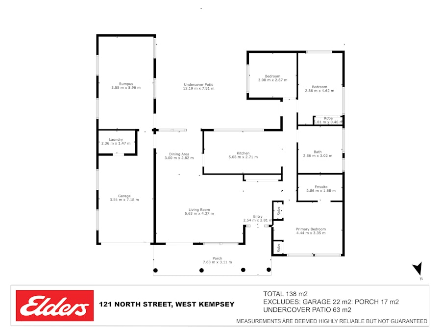 121 North Street, West Kempsey, NSW, 2440 - Floorplan 1