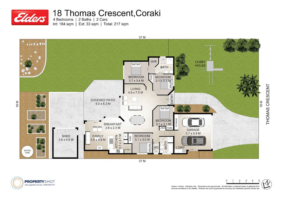 18 Thomas Crescent, Coraki, NSW, 2471 - Floorplan 1