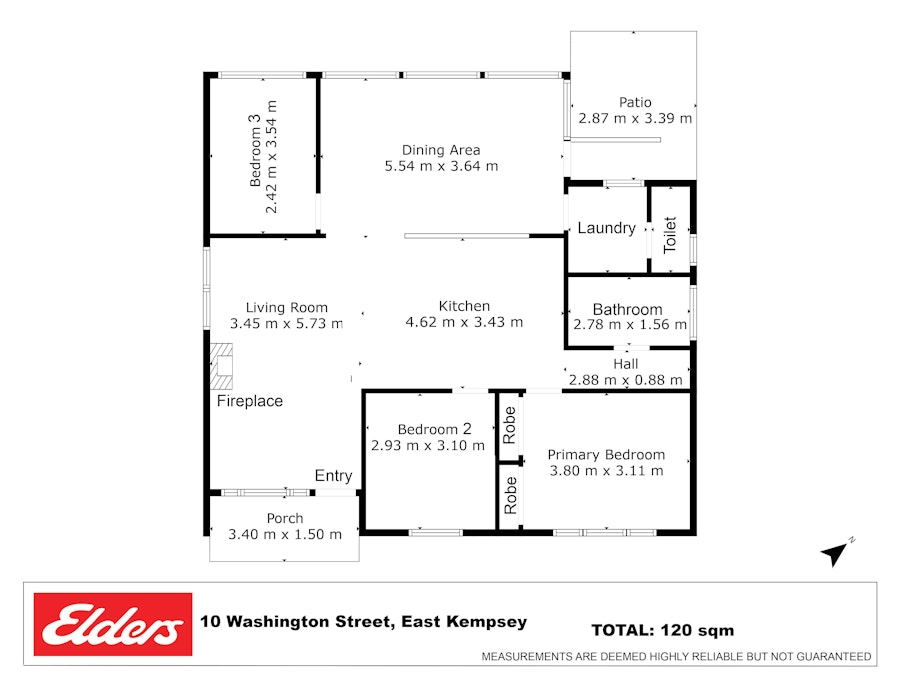 10 Washington Street, East Kempsey, NSW, 2440 - Floorplan 1