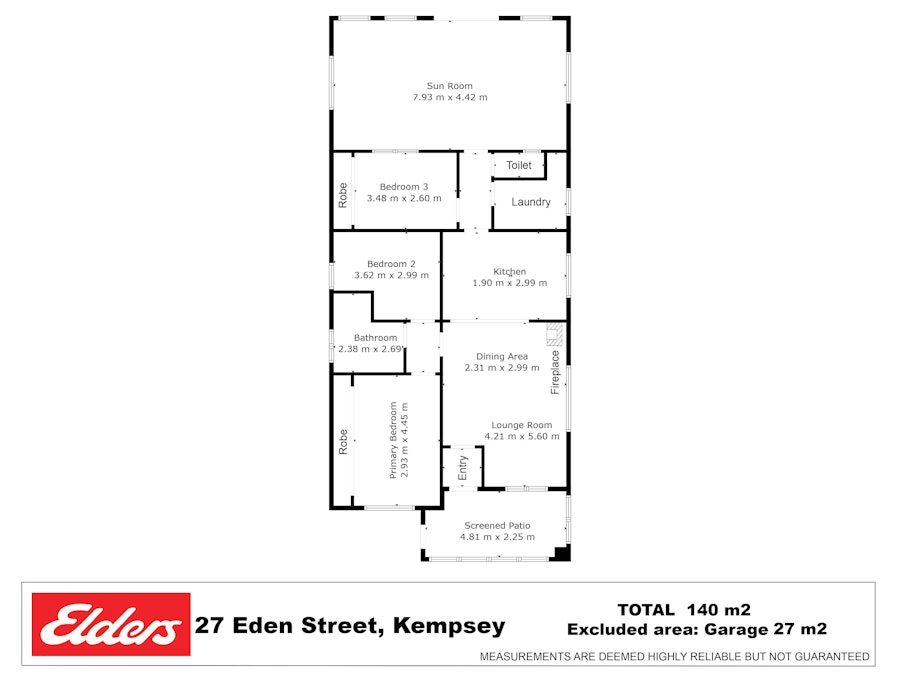 27 Eden Street, Kempsey, NSW, 2440 - Floorplan 1