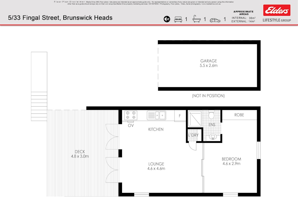 5/33 Fingal Street, Brunswick Heads, NSW, 2483 - Floorplan 1