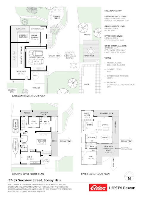 37-39 Seaview Street, Bonny Hills, NSW, 2445 - Floorplan 1