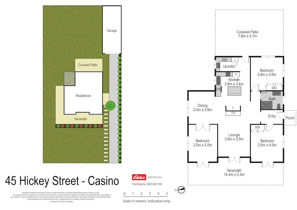 45 Hickey Street, Casino, NSW, 2470 - Floorplan 1
