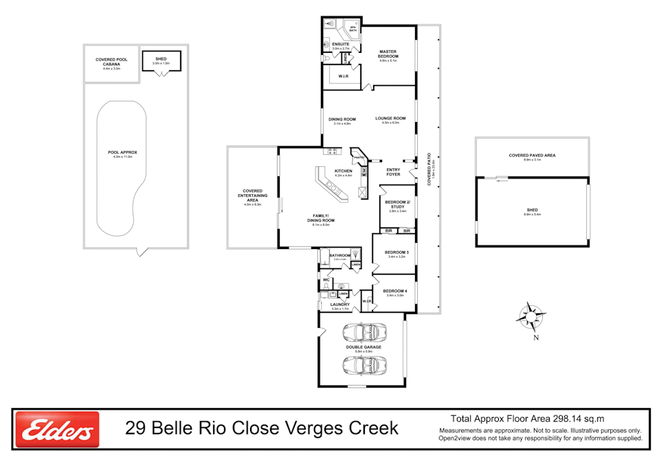 29 Belle Rio Close, Verges Creek, NSW, 2440 - Floorplan 1