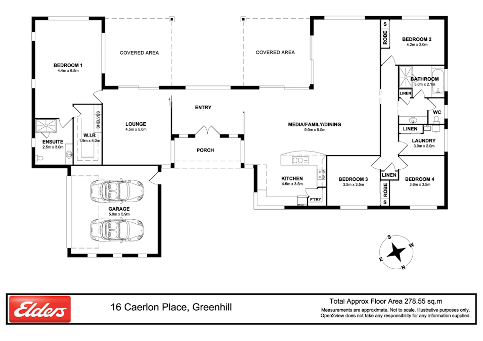 16 Caerlon Place, Greenhill, NSW, 2440 - Floorplan 2