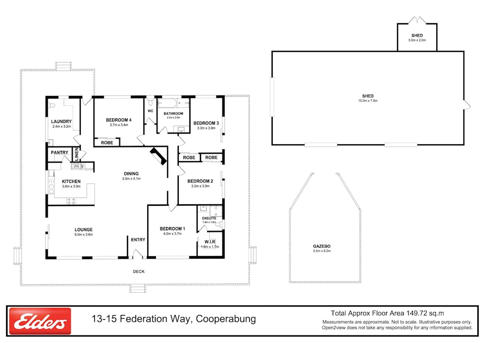 13 Federation Way, Cooperabung, NSW, 2441 - Floorplan 1