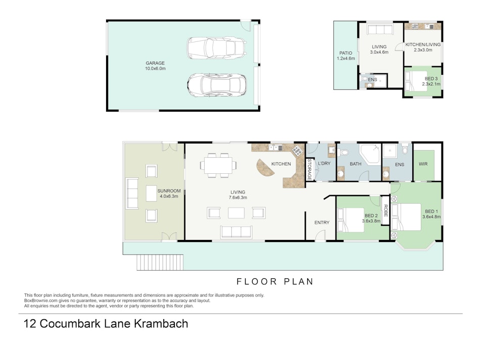 12 Cocumbark Lane, Krambach, NSW, 2429 - Floorplan 1
