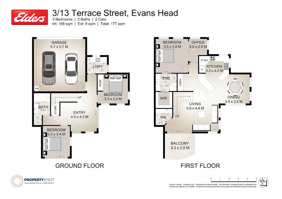 3/13 Terrace Street, Evans Head, NSW, 2473 - Floorplan 1