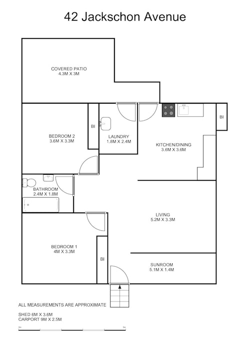 42 Jackschon Avenue, Grafton, NSW, 2460 - Floorplan 1