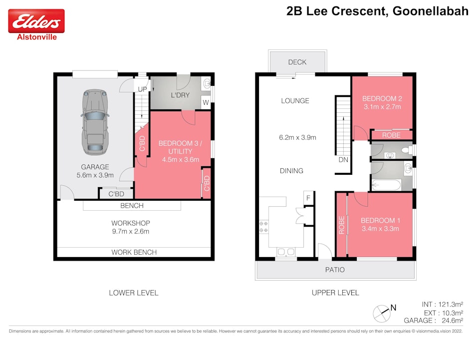 2b Lee Crescent, Goonellabah, NSW, 2480 - Floorplan 1