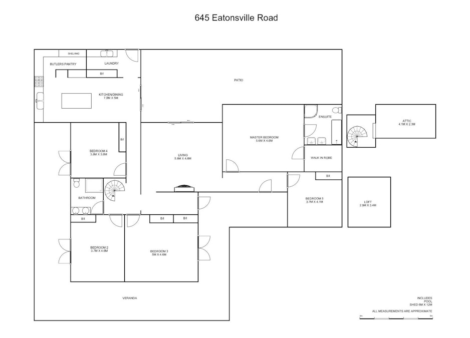 645 Eatonsville Road, Eatonsville, NSW, 2460 - Floorplan 1