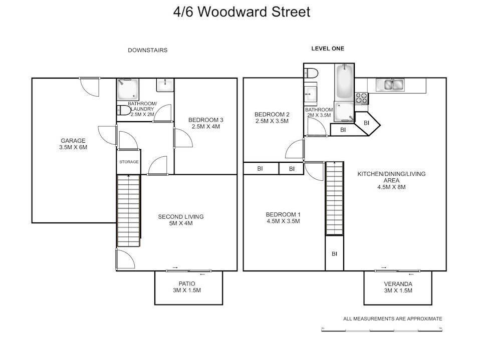 4/6 Woodward Street, Grafton, NSW, 2460 - Floorplan 1