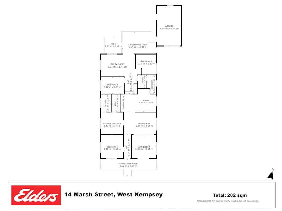14 Marsh Street, West Kempsey, NSW, 2440 - Floorplan 1