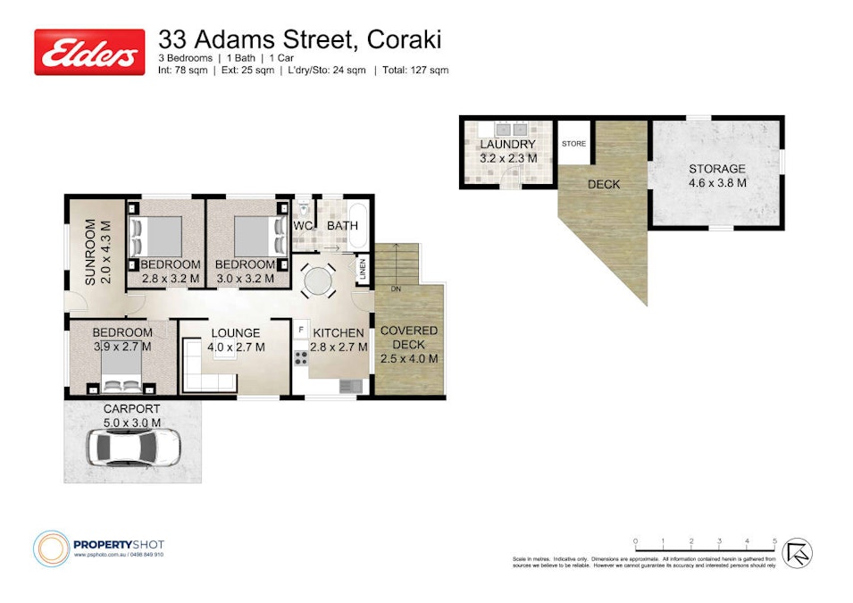33 Adams Street, Coraki, NSW, 2471 - Floorplan 1