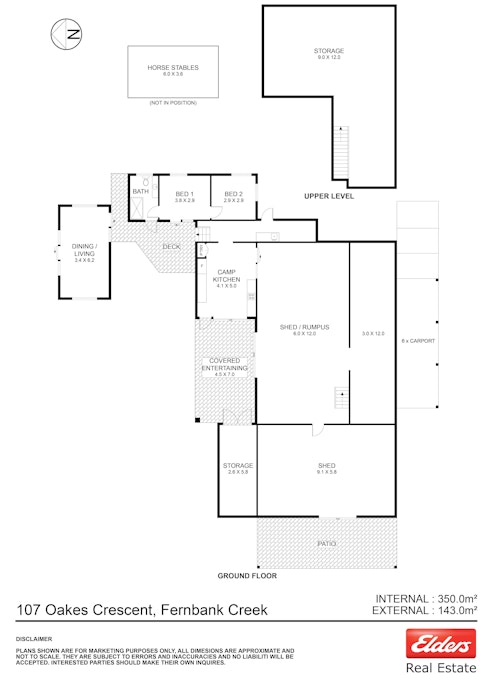 107 Oakes Crescent, Fernbank Creek, NSW, 2444 - Floorplan 1