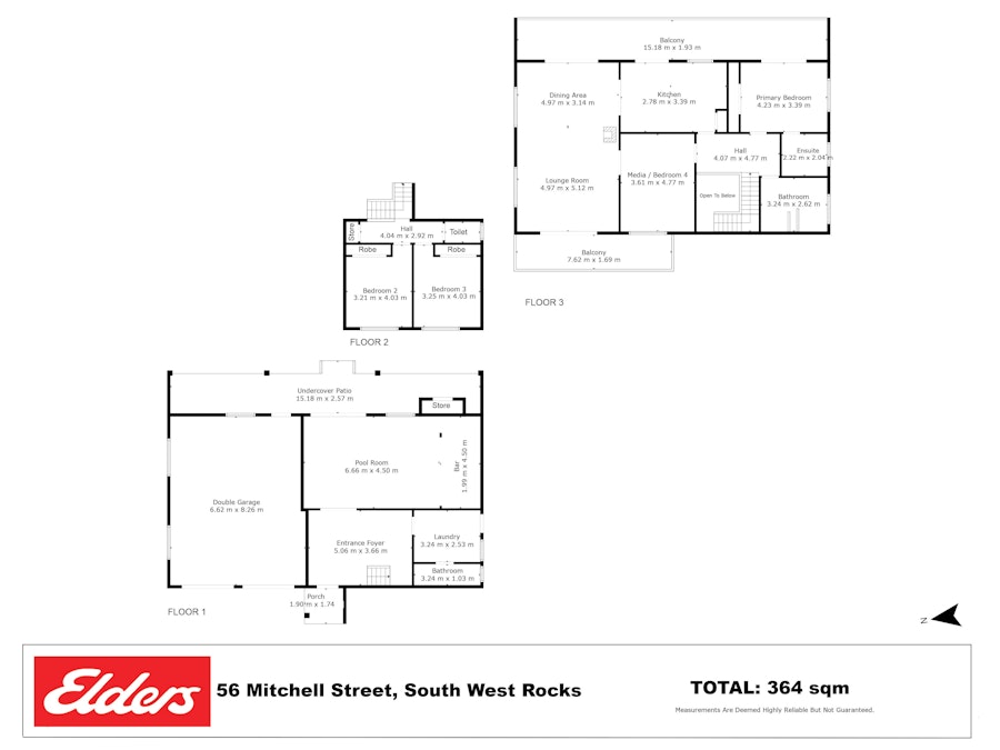 56 Mitchell Street, South West Rocks, NSW, 2431 - Floorplan 1