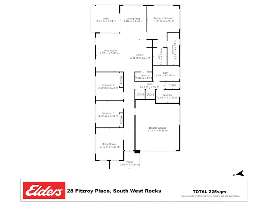 28 Fitzroy Place, South West Rocks, NSW, 2431 - Floorplan 1