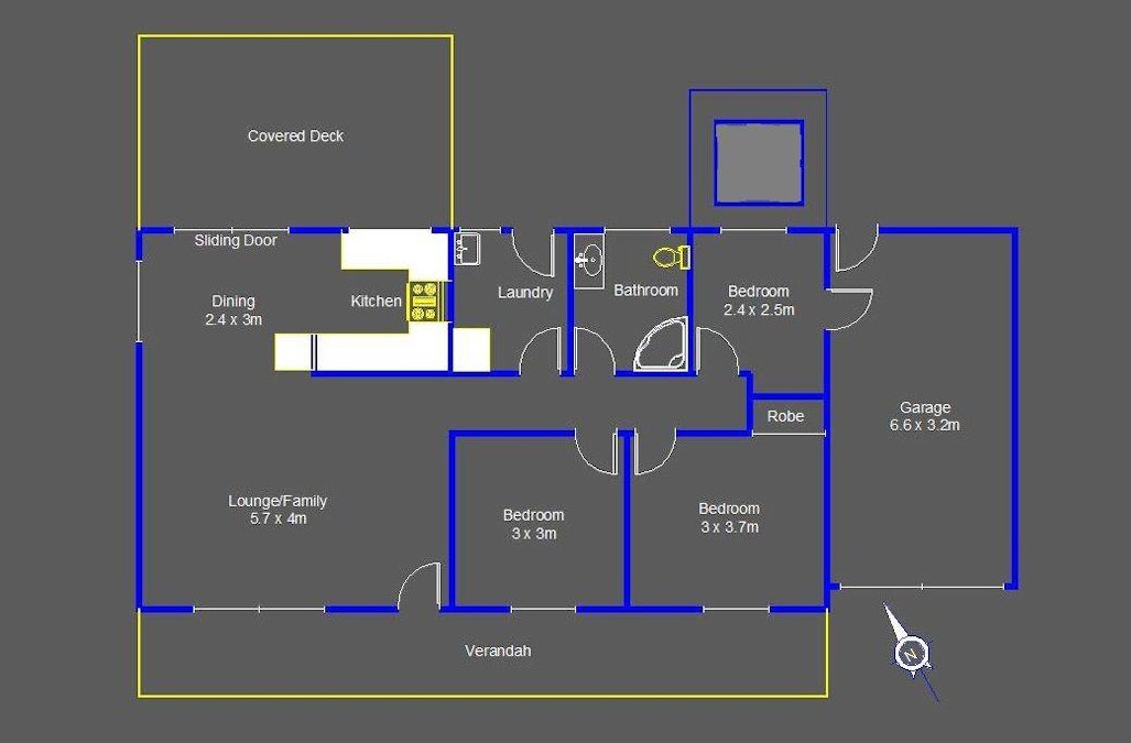 74 Eaton Street, Copmanhurst, NSW, 2460 - Floorplan 1