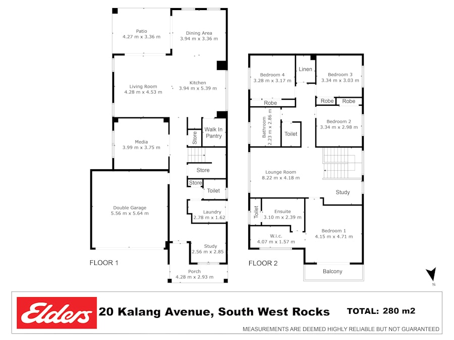 20 Kalang Avenue, South West Rocks, NSW, 2431 - Floorplan 1