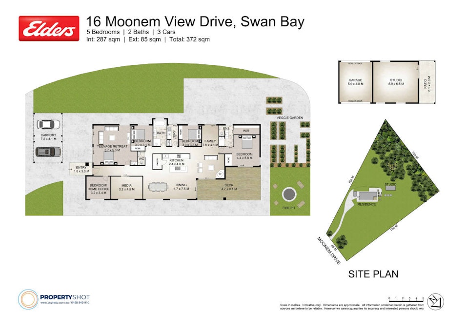 16 Moonem View Drive, Swan Bay, NSW, 2471 - Floorplan 1