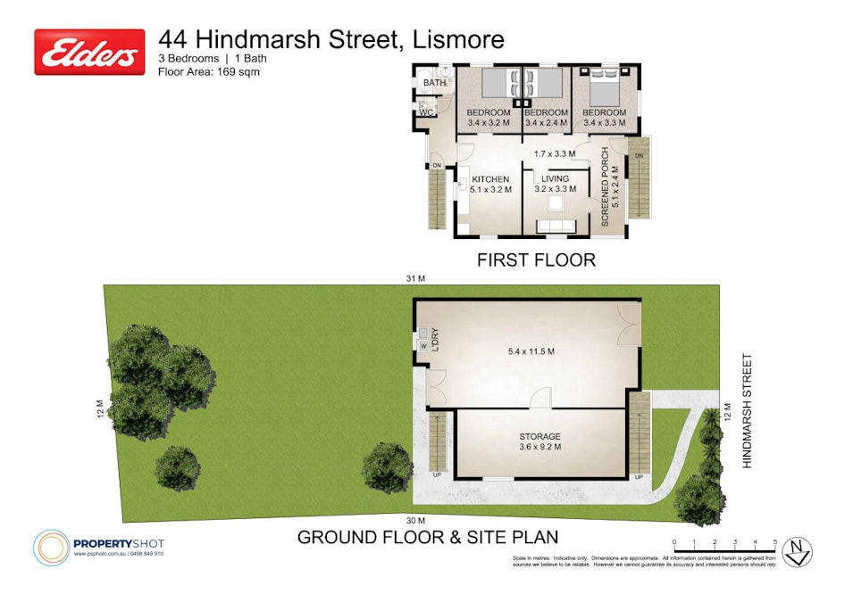 44 Hindmarsh Street, Lismore, NSW, 2480 - Floorplan 1