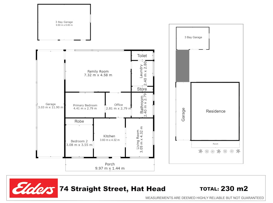 74 Straight Street, Hat Head, NSW, 2440 - Floorplan 1