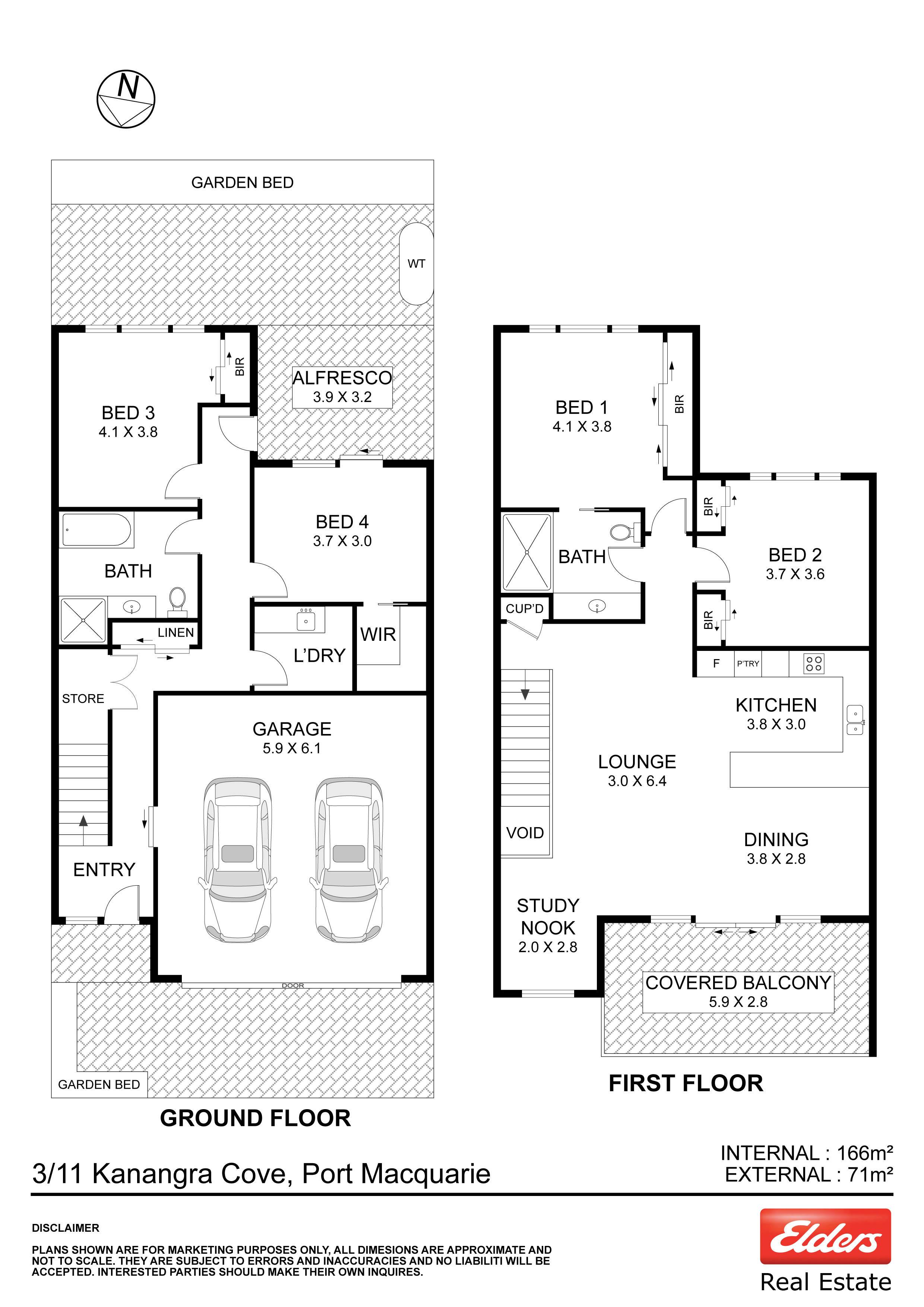 3/11 Kanangra Cove, Port Macquarie, NSW, 2444 For Sale Elders Real