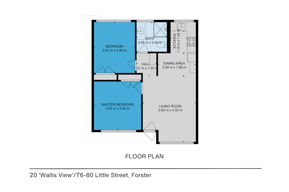 20/76-80 Little Street, Forster, NSW, 2428 - Floorplan 1