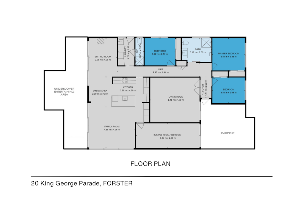 20 King George Parade, Forster, NSW, 2428 - Floorplan 1