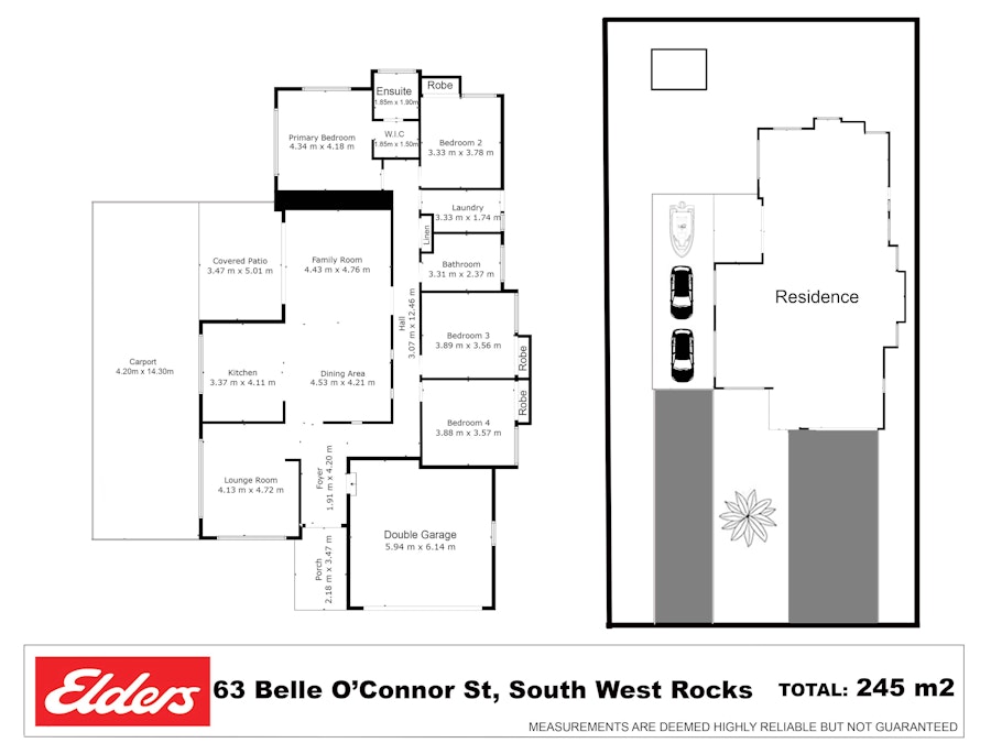 63 Belle O'connor Street, South West Rocks, NSW, 2431 - Floorplan 2