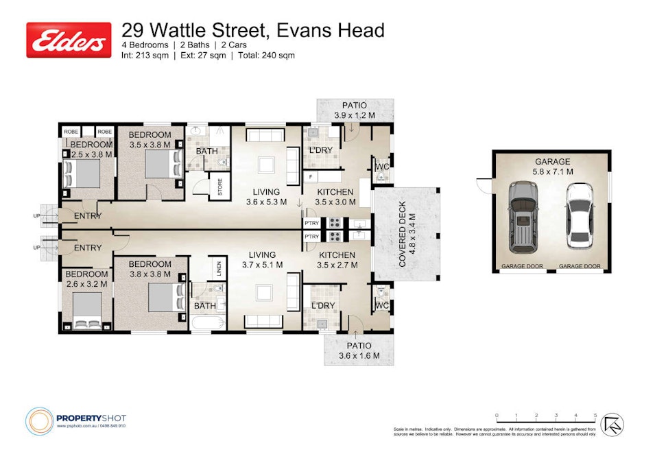 29 Wattle Street, Evans Head, NSW, 2473 - Floorplan 1