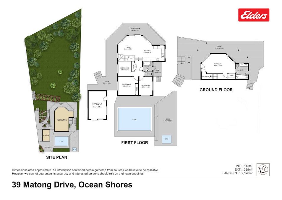 39 Matong Drive, Ocean Shores, NSW, 2483 - Floorplan 1