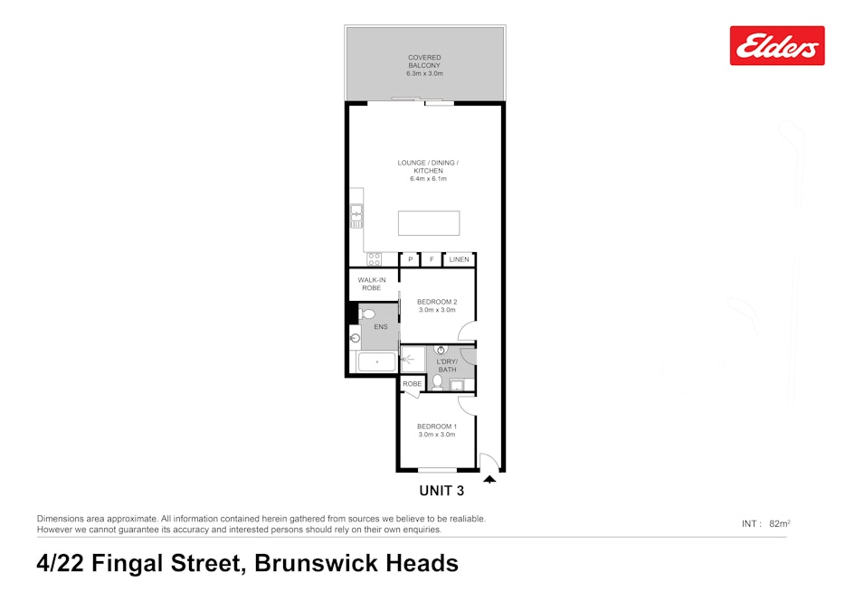 4/22 Fingal Street, Brunswick Heads, NSW, 2483 - Floorplan 1