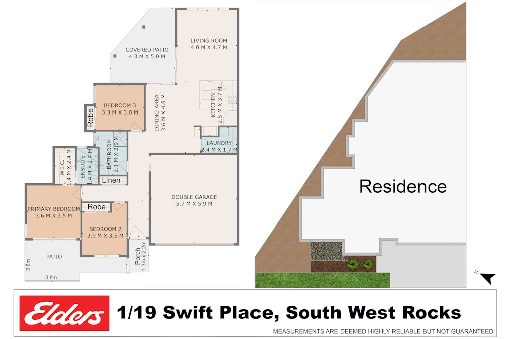 1/19 Swift Place, South West Rocks, NSW, 2431 - Floorplan 1